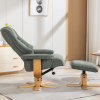 Sardinia Recliner Chair & Footstool in Chacha Fern
